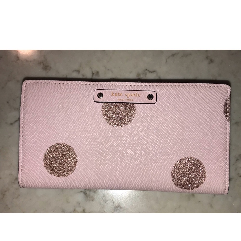 Kate Spade Stacy Haven Polka Dot Wallet